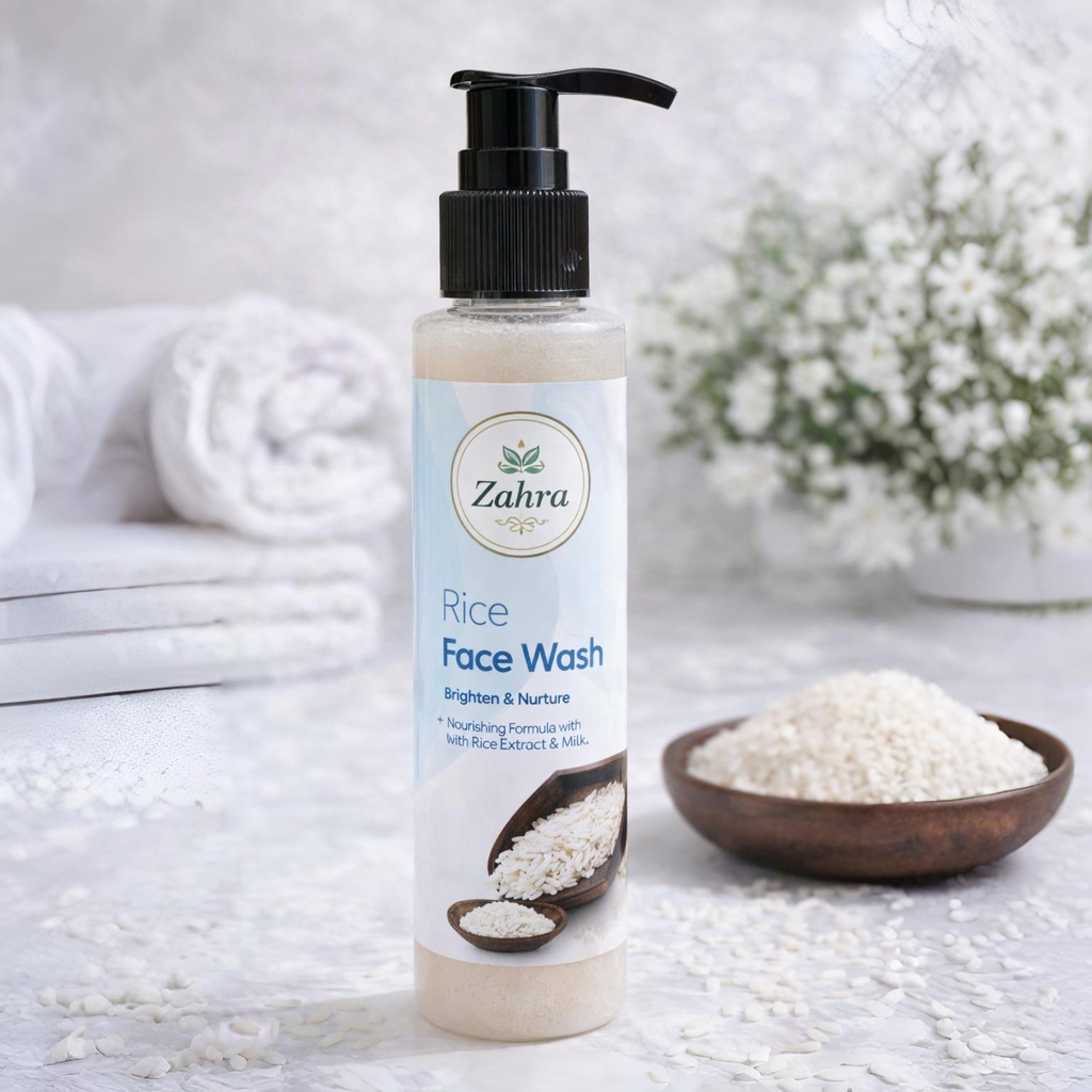 Rice Water Face Wash – Oil Control & Skin Nourishing Cleanser